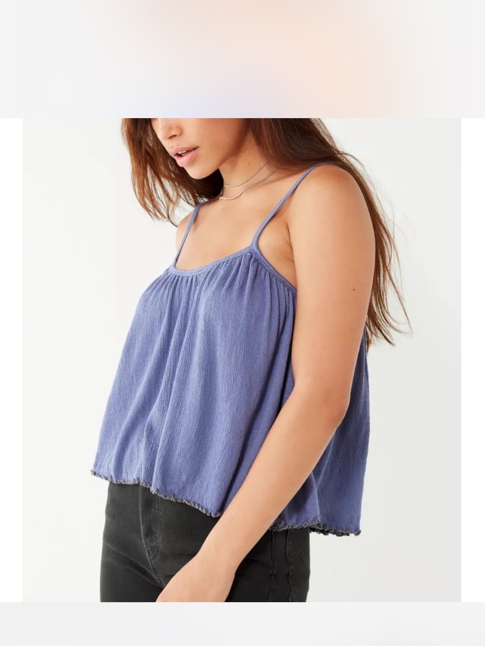 Truly madly deeply  Lavender Spaghetti Strap Tank Top never worn